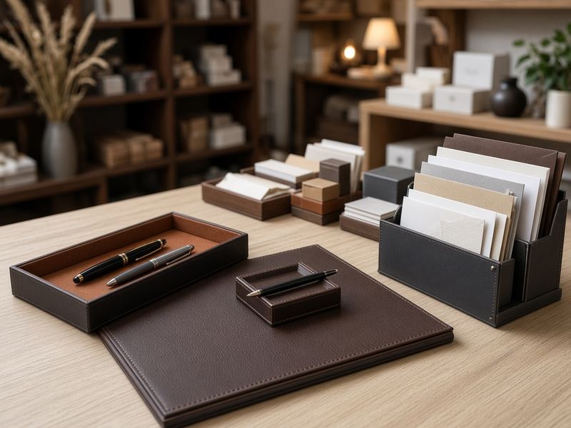 Desk sets at Studio Chiarridos