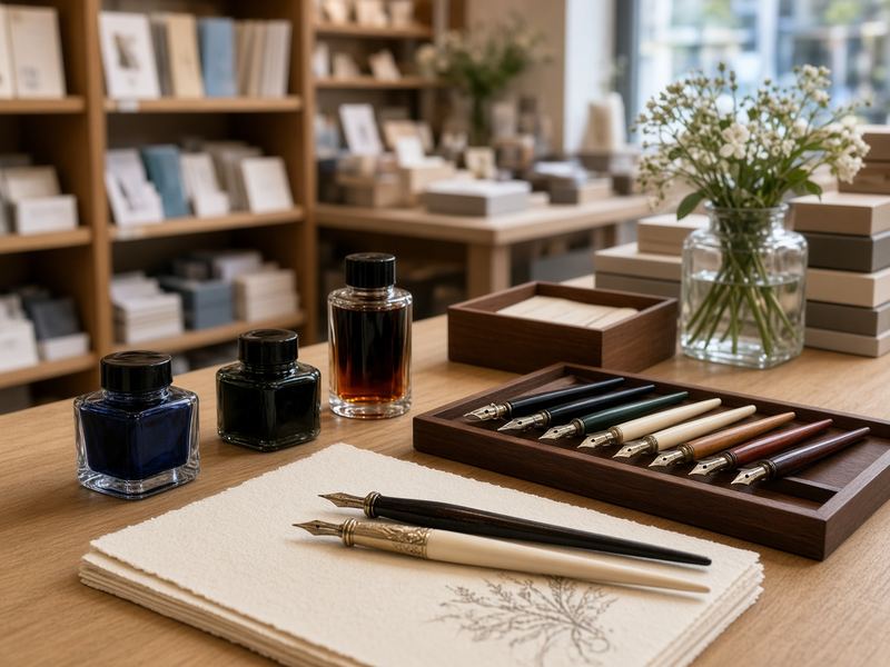 Inks & pens at Studio Chiarridos